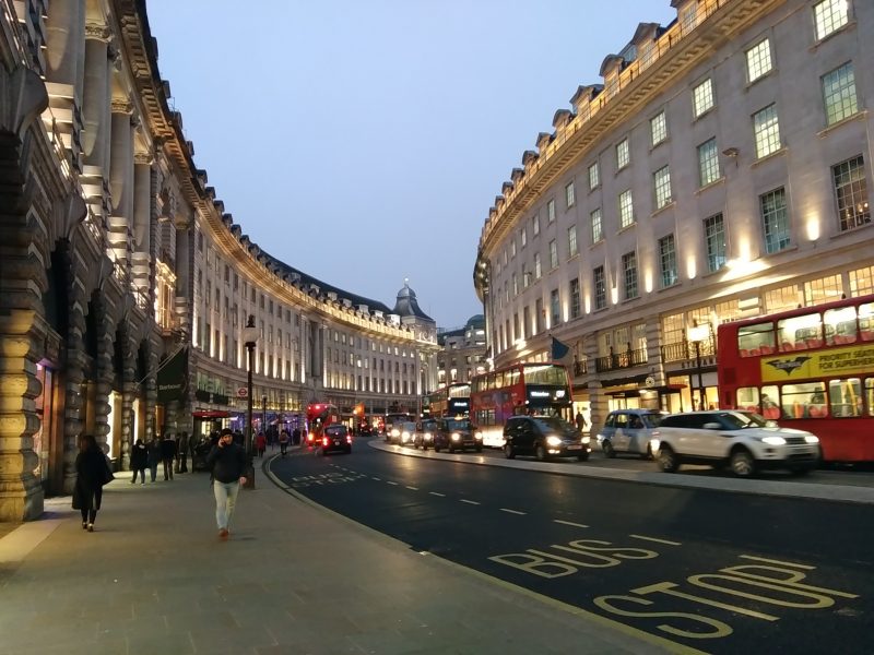 Regent St London – Upitravel