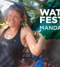 El Festival del Agua en Myanmar