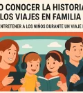 cómo conocer la historia de los viajes en familia Cómo entretener a los niños durante un viaje largo