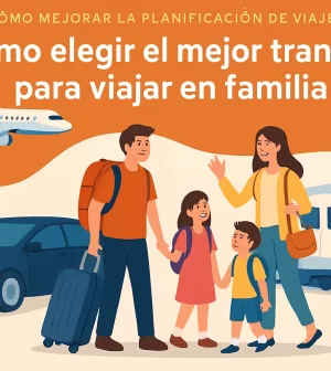 cómo mejorar la planificación de viajes en Cómo elegir el mejor transporte para viajar en familia