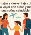 ventajas-y-desventajas-de-Como-viajar-con-ninos-y-mantener-una-rutina-saludable | Upitravel ventajas y desventajas de Cómo viajar con niños y mantener una rutina saludable