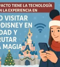 qué impacto tiene la tecnología en la experiencia en Cómo visitar Eurodisney en Navidad y disfrutar de la magia