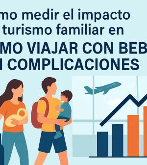 cómo medir el impacto del turismo familiar en Cómo viajar con bebés sin complicaciones