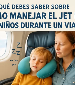 qué debes saber sobre Cómo manejar el jet lag en niños durante un viaje