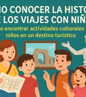 cómo conocer la historia de los viajes con niños Cómo encontrar actividades culturales para niños en un destino turístico