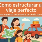 cómo estructurar un viaje perfecto con Cómo organizar excursiones de un día con niños