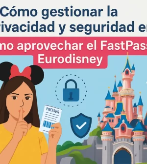 cómo gestionar la privacidad y seguridad en Cómo aprovechar el FastPass en Eurodisney