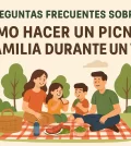 preguntas frecuentes sobre Cómo hacer un picnic en familia durante un viaje