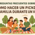 preguntas frecuentes sobre Cómo hacer un picnic en familia durante un viaje