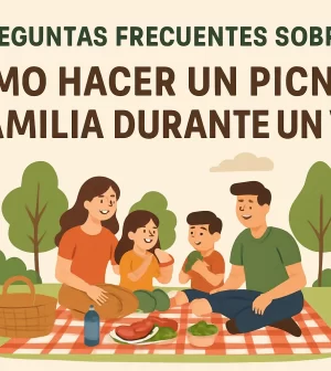 preguntas frecuentes sobre Cómo hacer un picnic en familia durante un viaje