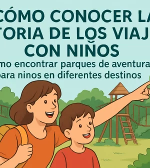 cómo conocer la historia de los viajes con niños Cómo encontrar parques de aventura para niños en diferentes destinos