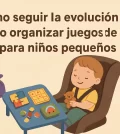 cómo seguir la evolución de Cómo organizar juegos de viaje para niños pequeños