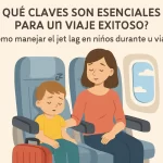 qué claves son esenciales para un viaje exitoso Cómo manejar el jet lag en niños durante un viaje