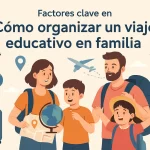 factores clave en Cómo organizar un viaje educativo en familia