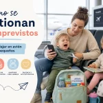 cómo se gestionan los imprevistos en Cómo viajar en avión con niños pequeños