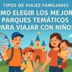 tipos de viajes familiares Cómo elegir los mejores parques temáticos para viajar con niños