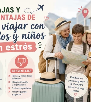 ventajas-y-desventajas-de-Como-viajar-con-abuelos-y-ninos-sin-estres | Upitravel ventajas y desventajas de Cómo viajar con abuelos y niños sin estrés