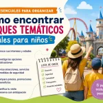 pasos esenciales para organizar Cómo encontrar parques temáticos ideales para niños
