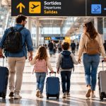Viajar en avión con niños cómo empezar las vacaciones sin que el aeropuerto se convierta en una odisea | Upitravel Viajar en avión con niños: cómo empezar las vacaciones sin que el aeropuerto se convierta en una odisea