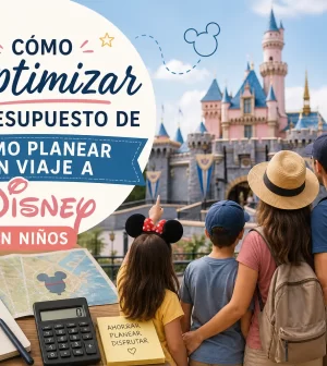 cómo optimizar el presupuesto de Cómo planear un viaje a Disney con niños