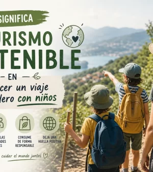qué significa el turismo sostenible en Cómo hacer un viaje de mochilero con niños